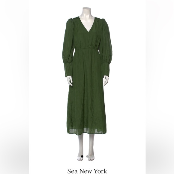 Sea. New York V-Neck Long Dress - Picture 4 of 8